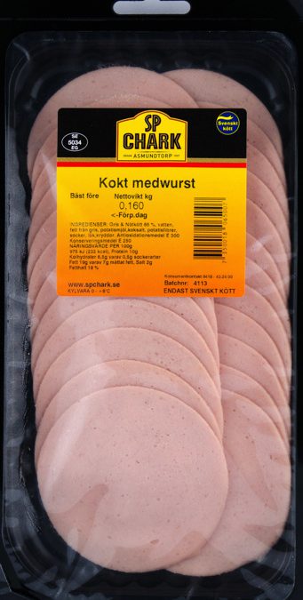 Kokt medwurst