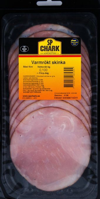 Varmrökt skinka